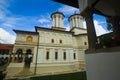 Monastery Horezu in romanian city Royalty Free Stock Photo