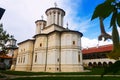 Monastery Horezu in romanian city Royalty Free Stock Photo