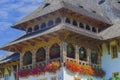 Monastery house entrance Royalty Free Stock Photo