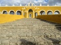 Monastery of Izamal Front Entrance Royalty Free Stock Photo