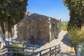 Monastery Kera Kardiotissa in the mountains of Crete. Royalty Free Stock Photo