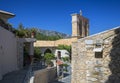 Monastery Kera Kardiotissa in the mountains of Crete. Greece Royalty Free Stock Photo