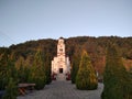 Monastery of St. Petka with a miraculous sacred stone in Serbia Royalty Free Stock Photo