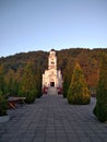 Monastery of St. Petka with a miraculous sacred stone in Serbia Royalty Free Stock Photo