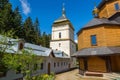 Monastery in Manyava village Royalty Free Stock Photo