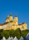 Monastery Melk in north Austria Royalty Free Stock Photo