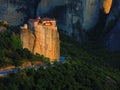 Monastery in Meteora, Greece Royalty Free Stock Photo