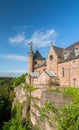 Monastery at Mont Sainte-Odile - Alsace, France Royalty Free Stock Photo