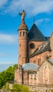 Monastery at Mont Sainte-Odile in Alsace, France Royalty Free Stock Photo
