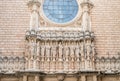 Monastery of Montserrat (Catalunya-Spain) March 2016 Royalty Free Stock Photo