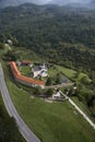 Monastery Moraca, Montenegro Royalty Free Stock Photo