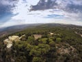 Monastery on Mount Carmel and Jezreel Valley, Israel