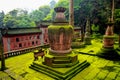 Monastery of Mount Emai Shan Royalty Free Stock Photo