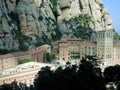 The monastery on the mountain of Montserrat
