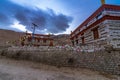 Monastery in Nako Village, Kinnaur Valley, Himachal Pradesh Royalty Free Stock Photo