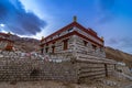 Monastery in Nako Village, Kinnaur Valley, Himachal Pradesh Royalty Free Stock Photo