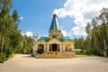 Monastery in the name of the Holy Royal Passion-bearers in the Ganina Yama tract, where Emperor Nicholas II and his family are bu