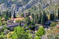 The monastery of Nea Moni in Chios, Greece Royalty Free Stock Photo
