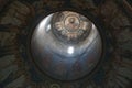 Monastery Oradea cupola with icon of Christ Royalty Free Stock Photo