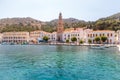 Monastery Panormitis on the island of Symi, Greece