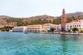 Monastery Panormitis on the island of Symi, Greece