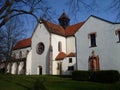 Monastery porta coelli in Tisnov in czech republic