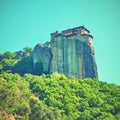 The Monastery of Rousanou Royalty Free Stock Photo
