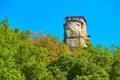 The Monastery of Rousanou on the cliff in Meteora