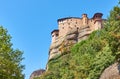The Monastery of Roussanou iin Meteora Royalty Free Stock Photo