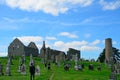 Monastery ruins, Clonmacnoise, Ireland