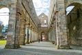 Monastery ruins in Paulinzella in Thuringia Royalty Free Stock Photo