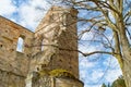 Monastery ruins in Paulinzella in Thuringia Royalty Free Stock Photo