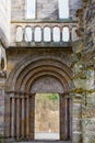 Monastery ruins in Paulinzella in Thuringia Germany Royalty Free Stock Photo