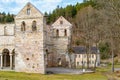 Monastery ruins in Paulinzella in Thuringia Royalty Free Stock Photo