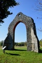 Monastery Ruins, Wymondham Abbey, Norfolk, England Royalty Free Stock Photo