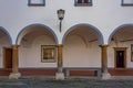 Monastery of Saint Peter and Paul in Ptuj, Slovenia Royalty Free Stock Photo