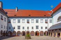 Monastery of Saint Peter and Paul in Ptuj, Slovenia Royalty Free Stock Photo