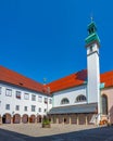 Monastery of Saint Peter and Paul in Ptuj, Slovenia Royalty Free Stock Photo