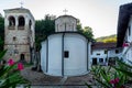 Orthodox Christian monastery of Saint Roman Royalty Free Stock Photo