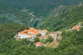 Monastery of San Esteban, Ribas de Sil, Orense province, Spain Royalty Free Stock Photo