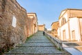 Monastery of San Francesco on the crest of Fiesole hill in Firenze, Italy