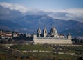 Monastery San Lorenzo El Escorial. Madrid, Spain Royalty Free Stock Photo