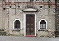 Monastery of San Pietro in Lamosa on the Iseo lake Royalty Free Stock Photo