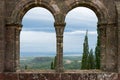 Monastery Sant Miquel D'Escornalbou in Spain. Royalty Free Stock Photo