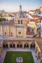 Monastery of Santa Cruz view from viewpoint, Coimbra, Portugal