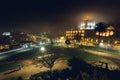 Monastery of Serra do Pilar at Night Royalty Free Stock Photo