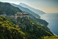 The monastery of Simonopetra Royalty Free Stock Photo
