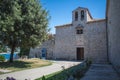 Monastery of St. Anthony Abbot.in town park Dorka in Rab town on Rab island, Croatia