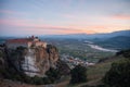 Monastery of St. Stefanis in Meteora, Greece Royalty Free Stock Photo