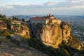 Monastery of St. Stefanis in Meteora, Greece Royalty Free Stock Photo